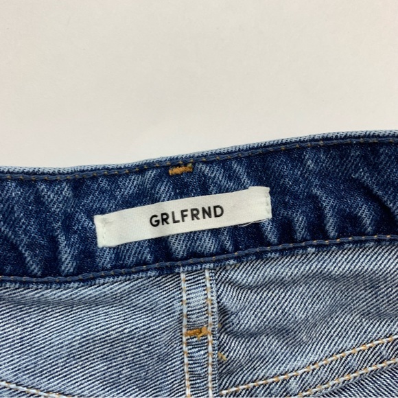GRLFRND Mardee High Rise Denim Cut Off Shorts Sz 29 - Picture 10 of 13